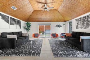 Vibrant, Quirky Home with Hot Tub Near S Congress